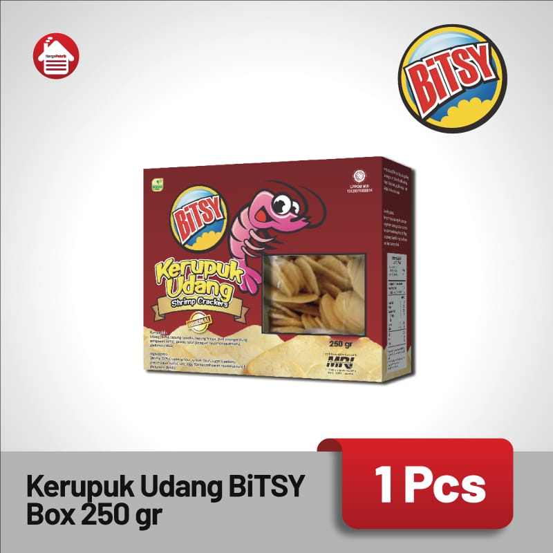 Kerupuk Udang BITSY 250 gr